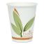 Bare Eco-Forward Recycled Content PCF Wrapped Paper Hot Cups, 10 oz, Green/White/Beige, 480/Carton1