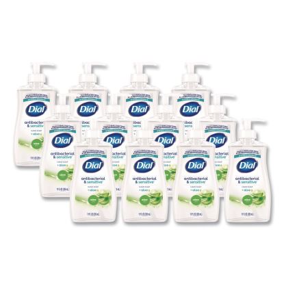 Antibacterial Liquid Hand Soap, Aloe Scent, 11 oz, 12/Carton1