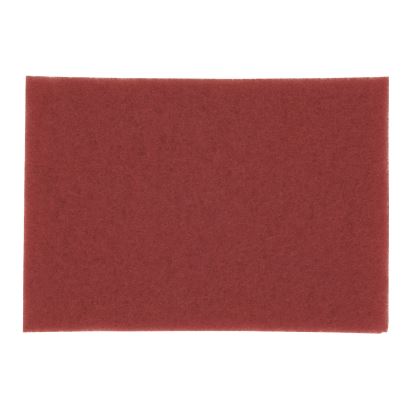 Low-Speed Buffer 5100 Floor Pads, 28 x 14, Red, 10/Carton1