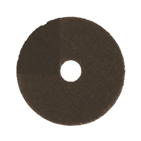 Low-Speed High Productivity 7300 Floor Pads, 13" Diameter, Black, 5/Carton1
