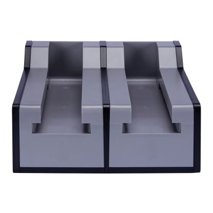 Cutlerease Base, Holds 2 Dispensers, 10.25 x 11 x 5.25, Gray/Black1