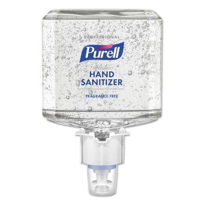 Picture of Professional Advanced Gel Hand Sanitizer Fragrance Free, For ES8 Dispenser, 2/Carton