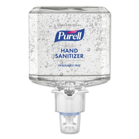 Picture of Professional Advanced Gel Hand Sanitizer Fragrance Free, For ES8 Dispenser, 2/Carton