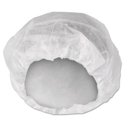 A10 Bouffant Caps, Medium, White, 100/Pack, 10 Packs/Carton1