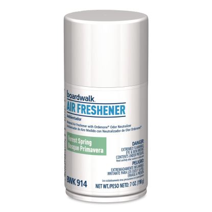 Metered Air Freshener Refill, Forest Spring, 7 oz Aerosol Can, 6/Carton1