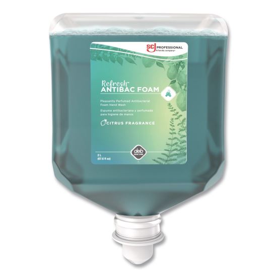 Refresh Foaming Hand Soap Refill, Citrus Scent, 2 L, 4/Carton1