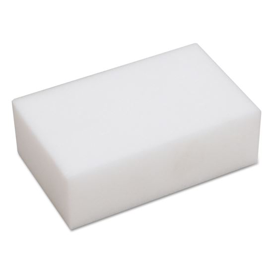 Maxi-Clean Eraser Sponges, 4.5 x 2.75, 1.5" Thick, White, 24/Carton1