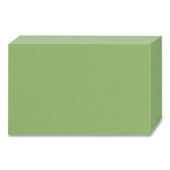 Index Cards, 3 x 5, Green, 100/Pack1