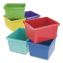 Classroom Storage Bin, 16 qt, 11.25 x 13.62 x 7.9, Assorted Colors, 6/Carton1