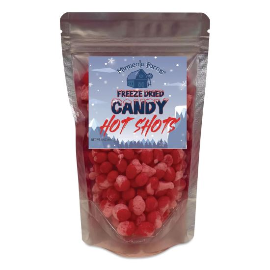 Freeze Dried Candy, Hot Shots, Cinnamon, 2.25 lb bag, 12/Carton1
