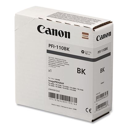2364C001 (PFI-110) Lucia Ink, Black1