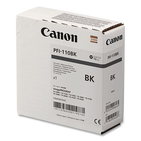 2364C001 (PFI-110) Lucia Ink, Black1
