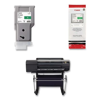 5310B001AA (PFI-206G) Ink, 2,200 Page-Yield, Green1