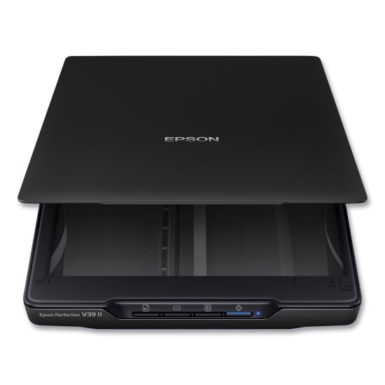 Perfection V39II Color Photo and Document Flatbed Scanner, Scans Up to 8.5 x 11.7, 4800 dpi Optical Resolution1