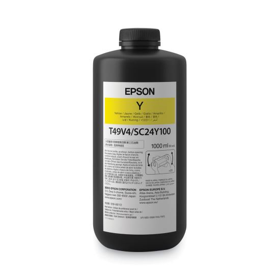 T49V410 (T49V) UltraChrome UV Ink, 1,000 mL, Yellow1