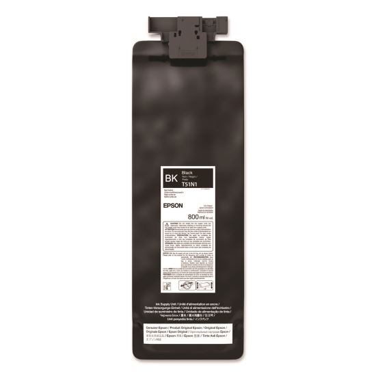 T51N120 (T51N) UltraChrome GS3 Eco-Solvent Ink, 800 mL, Black1