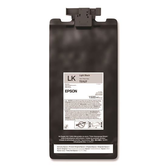 T51U720 (T51U) UltraChrome GS3 Eco-Solvent Ink, 1.5 L, Light Black1