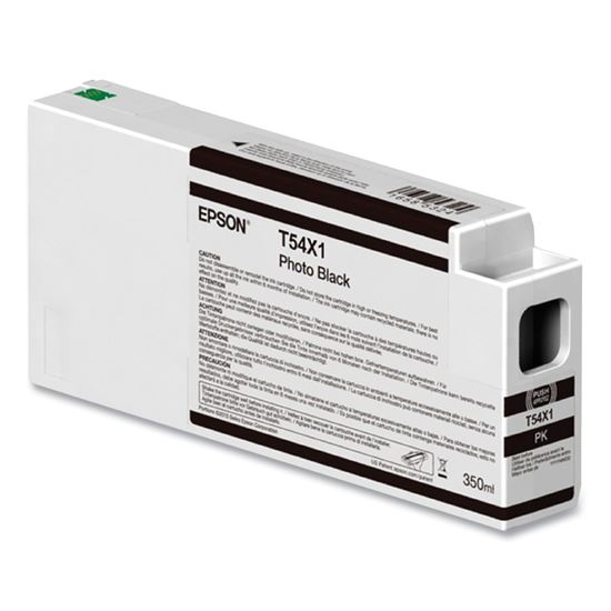 T54X100 (T54X) UltraChrome HD Ink, 350 mL, Photo Black 1