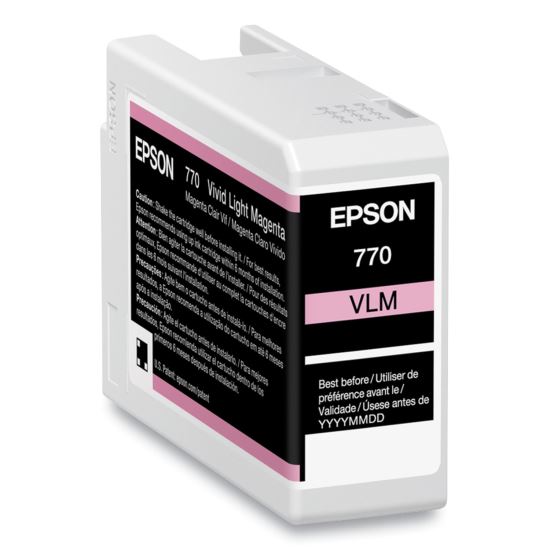 T770620 (T770) UltraChrome PRO10 Ink, 25 mL, Light Magenta1