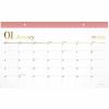 Cambridge WorkStyle 2026 Monthly Desk Pad Calendar, Green, Compact, 17 3/4" x 11" 1