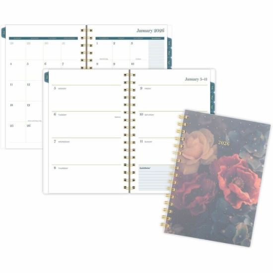 At-A-Glance Midnight Garden Weekly Monthly Planner 1