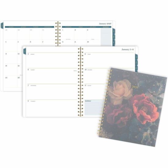 At-A-Glance Midnight Garden Weekly Monthly Planner 1