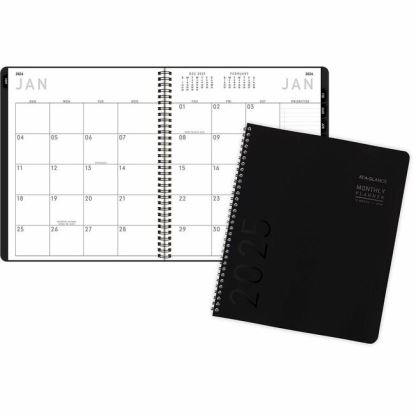 At-A-Glance Contemporary Lite Monthly Planner, Black, Large, 9" x 11" 1