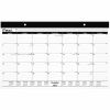 Cambridge Basic 2025-2026 Monthly Desk Pad Calendar, Compact, 17 3/4" x 11" 1