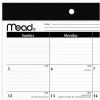 Cambridge Basic 2025-2026 Monthly Desk Pad Calendar, Compact, 17 3/4" x 11" 2