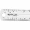Westcott Shatterproof Plastic Ruler 2