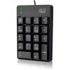 Adesso USB Spill Resistant 18-Key Numeric Keypad 1