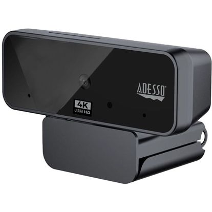 Adesso CyberTrack CyberTrack H6 Webcam - 8 Megapixel - 30 fps - Black - USB 2.0 1