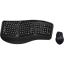 Adesso Wireless Ergonomic Keyboard and Laser Mouse 1
