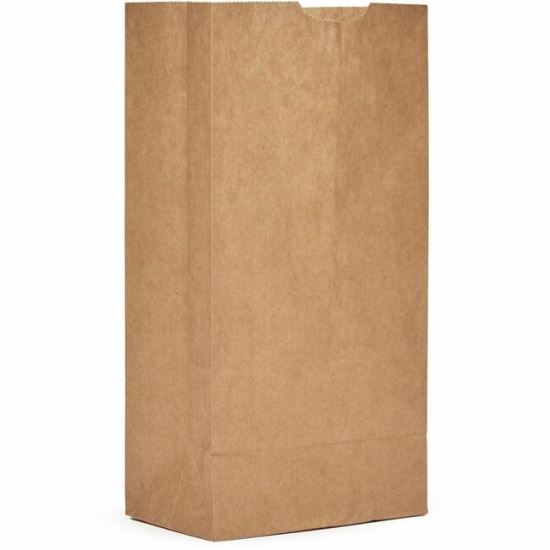 AJM #4 Kraft Paper Grocery Bags 1