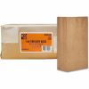 AJM #5 Squat Kraft Paper Grocery Bags 1