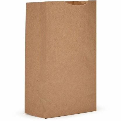AJM #2 Extra Heavy-Duty Kraft Paper Grocery Bags 1