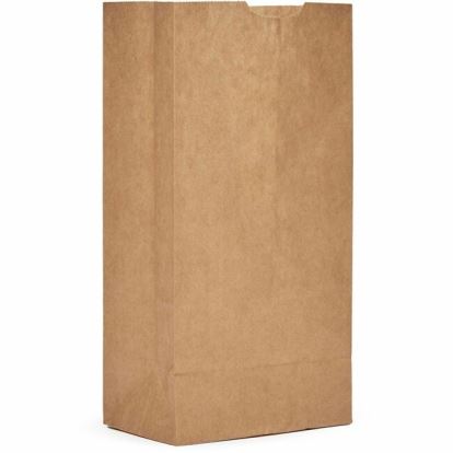 AJM #4 Extra Heavy-Duty Kraft Paper Grocery Bags 1