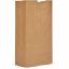 AJM #20 Tall Extra Heavy-Duty Kraft Paper Grocery Bags 1