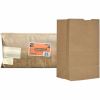 AJM #25 Squat Kraft Paper Grocery Bags 1