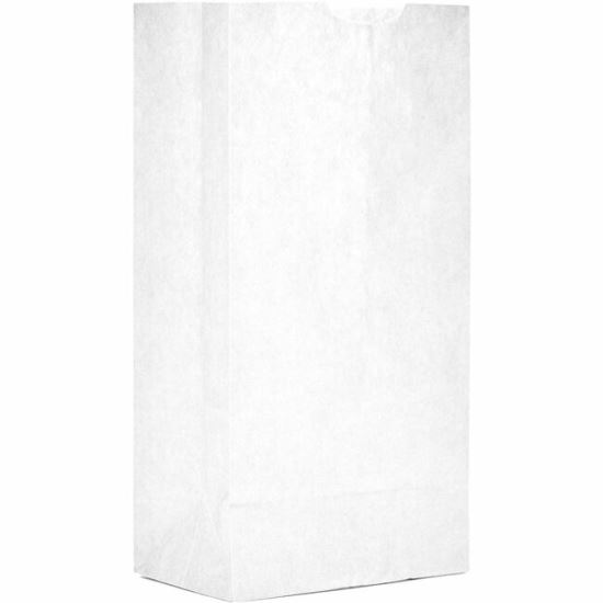 AJM #4 White Paper Grocery Bags 1