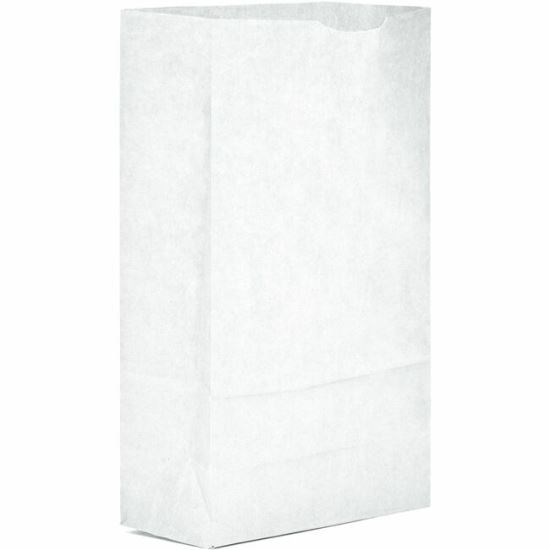 AJM #6 White Paper Grocery Bags 1