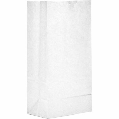 AJM #8 White Paper Grocery Bags 1