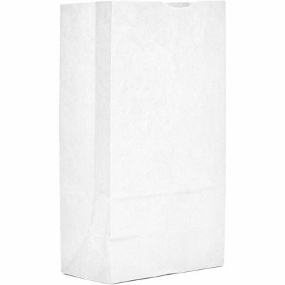 AJM #12 White Paper Grocery Bags 1