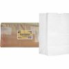 AJM #20 Squat White Paper Grocery Bags 1