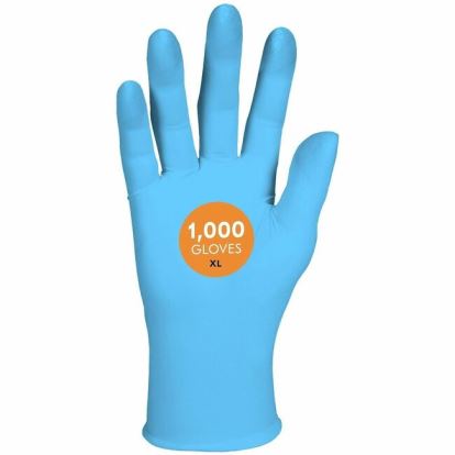KleenGuard G10 Comfort Plus Blue Nitrile Gloves 1