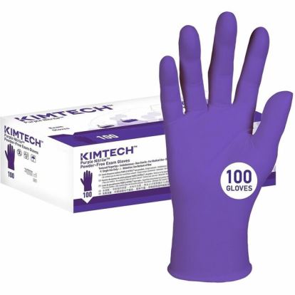 Kimtech Purple Nitrile Exam Gloves 1
