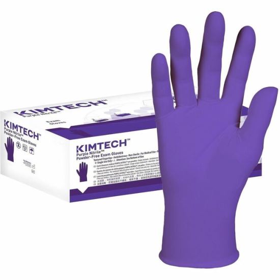 Kimtech Purple Nitrile Exam Gloves 1