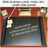 Artistic Matte Black Executive Desk Pad 3