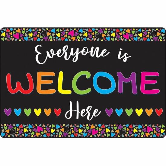 Ashley Smart Poly Original Fun Welcome Mat 1