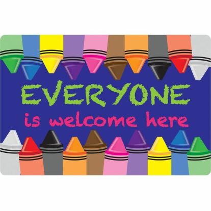 Ashley Smart Poly Original Fun Welcome Mat 1